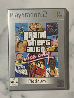 Grand Theft Auto Vice City (PS2) Platinum