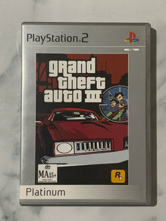 Grand Theft Auto III (PS2) Platinum