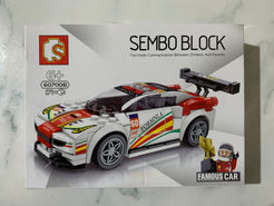 Sembo Block 607008 Famous Car