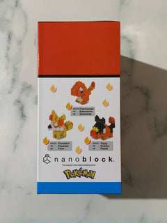 Nanoblock Mini Pokemon Fire Type Set of 6