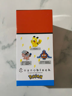 Nanoblock Mini Pokemon Electric Type Set of 6