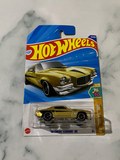 Hot Wheels HW: '70S VS '90S '70 Chevy Camaro RS