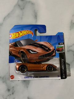 Hot Wheels HW Roadsters Corvette C7 Z06 Convertible (Short Card)