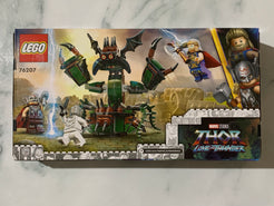Lego Marvel Studios Thor Love and Thunder 76207 Attack on new Asgard