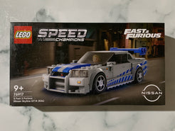 Lego Speed Champions 76917 2 Fast 2 Furious Nissan Skyline GT-R (R34)