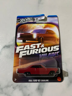 Hot Wheels Fast & Furious Villains 3/5 1966 Ford 427 Fairlane