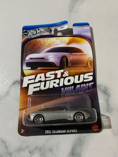 Hot Wheels Fast & Furious Villains 5/5 2022 Delorean Alphas