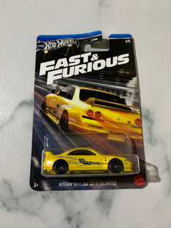 Hot Wheels Fast & Furious 1/5 Nissan Skyline GT-R [BCNR33]