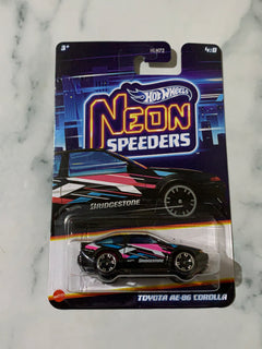 Hot Wheels Neon Speeders 4/8 Toyota AE-86 Corolla