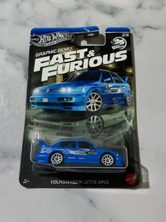 Hot Wheels Fast & Furious Graphic Remix 3/5 Volkswagen Jetta MK3