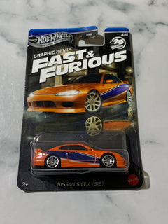 Hot Wheels Fast & Furious Graphic Remix 4/5 Nissan Silvia (S15)
