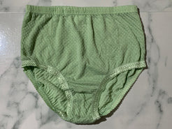 Women's Full Briefs Underwear - Light Green - Size 10-12