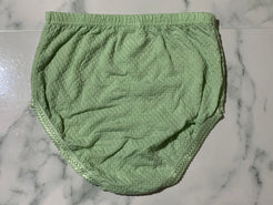 Women's Full Briefs Underwear - Light Green - Size 10-12