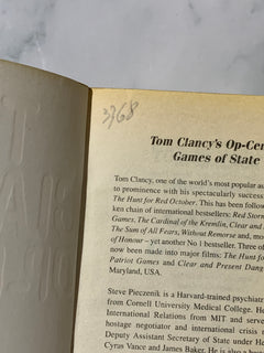 Tom Clancy's Op-Centre Games of State by Tom Clancy & Steve Pieczenik