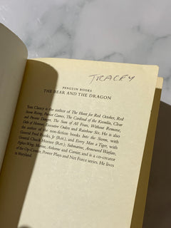 The Bear and The Dragon by Tom Clancy Unit #2