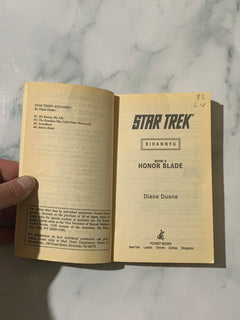 Star Trek #96 Rihannsu Book 4: Honor Blade by Diane Duane