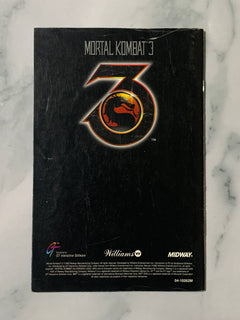 Mortal Kombat 3 Game Manual for Windows MS-Dos - English