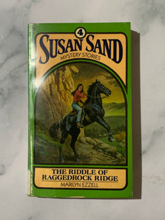 The Riddle of Raggedrock Ridge: Susan Sand Mystery Stories #4 by Marilyn Ezzell (Ex-Library Book)