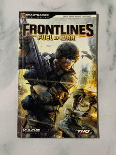 Frontlines Fuel of War Bradygames Mini Guide