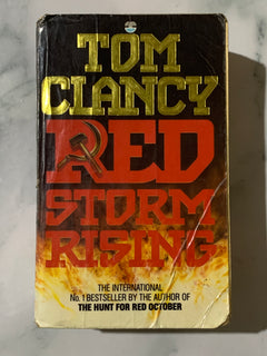 Red Storm Rising by Tom Clancy (Ex-Library Book)