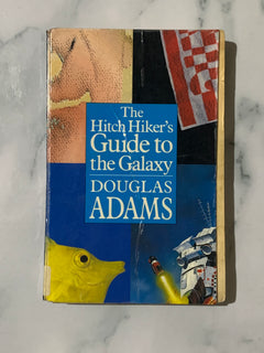 The Hitch Hiker's Guide to the Galaxy by Douglas Adams (Ex-Library Book)