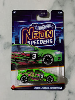Hot Wheels Neon Speeders 3/8 2008 Lancer Evolution