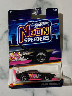 Hot Wheels Neon Speeders 4/8 Mad Manga