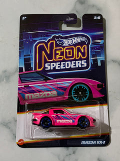 Hot Wheels Neon Speeders 2/8 Mazda RX-7