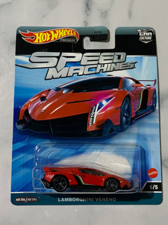 Hot Wheels Premium Car Culture Speed Machines 5/5 Lmaborghini Veneno