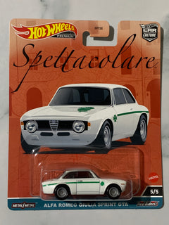 Hot Wheels Premium Car Culture Spettacolare 5/5 Alfa Romeo Giulia Sprinter GTA