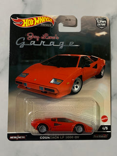 Hot Wheels Premium Car Culture Jay Leno's Garage 4/5 Lambroghini Countach LP 5000 QV