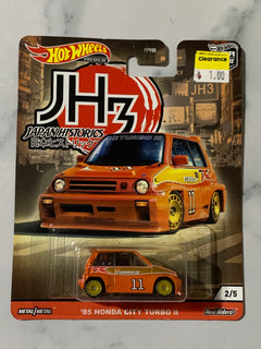 Hot Wheels Premium Car Culture Japan Historics 3 2/5 '85 Honda City Turbo II