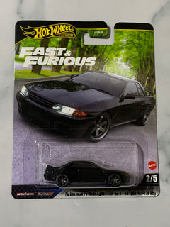 Hot Wheels Premium Fast & Furious 2/5 Nissan Skyline GT-R (BNR32)