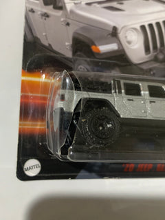 Hot Wheels Fast & Furious 9/10 '20 Jeep Gladiator (Orange Stripe) (Cracked Blister)