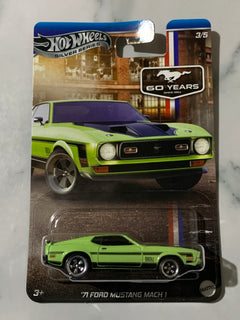 Hot Wheels Mustang 60 Years 3/5 '71 Ford Mustang Mach 1