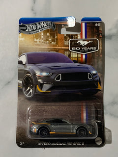 Hot Wheels Mustang 60 Years 4/5 '18 Ford Mustang RTR Spec 5