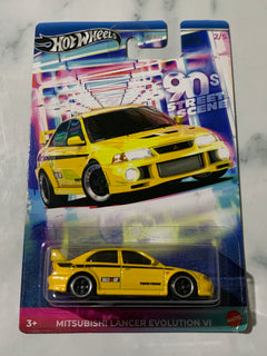 Hot Wheels 90's Street Scene 2/5 Mitsubishi Lancer Evolution VI
