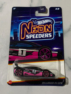 Hot Wheels Neon Speeders 2/8 McLAREN F1 GTR