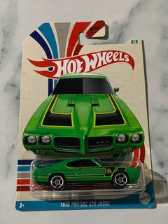 Hot Wheels American Steel Muscle 6/8 1970 Pontiac GTO Judge