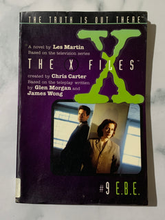 The X Files #9 E.B.E. by Chris Carter (Ex-Library Book)