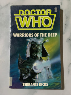 Doctor Who Warriors of the Deep by Terrance Dicks (Ex-Library Book)