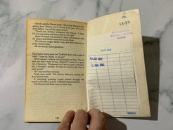 Doctor Who and the Monster of Peladon by Terrance Dicks (Ex-Library Book)