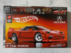 Mattel Brick Shop Hot Wheels '90 Acura NSX Building Set