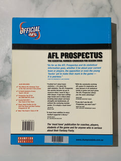 AFL Prospectus Season 2009 4th Edition