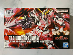 High Grade 1/144 RX-0 Unicorn Gundam (Destory Mode) Model Kit